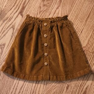 Crewcuts Tan Corduroy Skirt, Girls 6-7